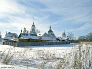 Зимний пейзаж № 2. Ростов Великий (93 КБ)